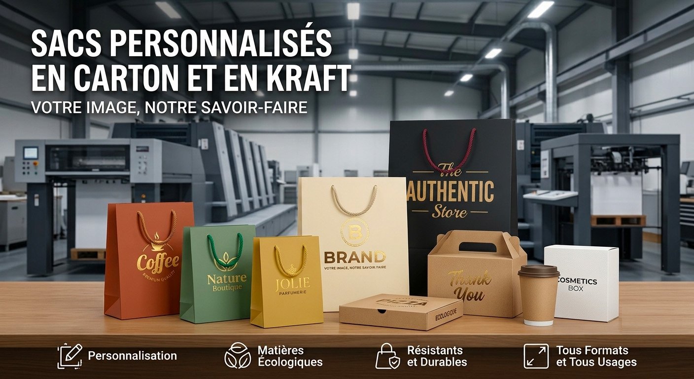 MAT Impression - Sacs personnalisés en carton et en kraft